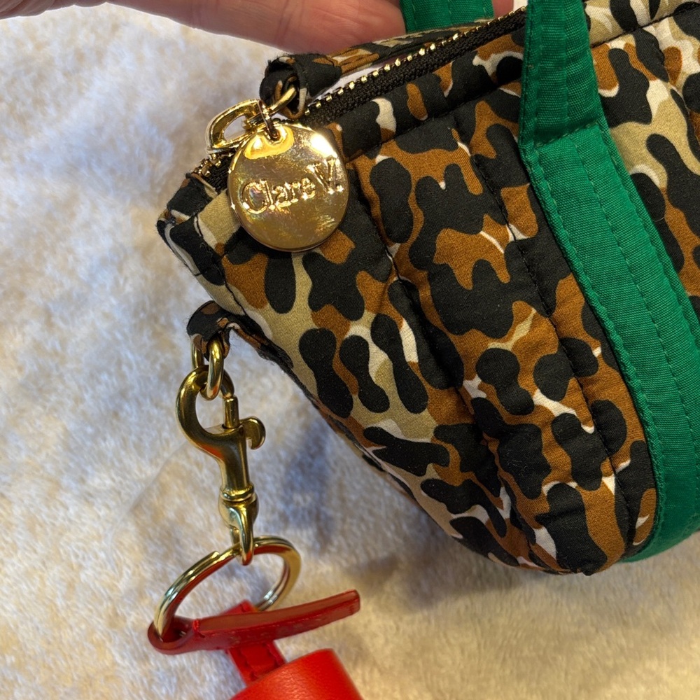 Clare V.  Bag with Pom Pom tassel NWT - Picture 7 of 8